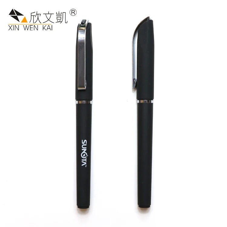 
New Design Business Office Stationery Custom Logo Plastic Gel Pens Bulk minimalist pen stationery buy online stationery 
