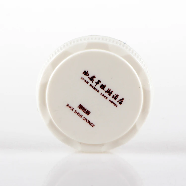 
Shoe shine polish for hotel guest room disposable shoe shine sponge 
