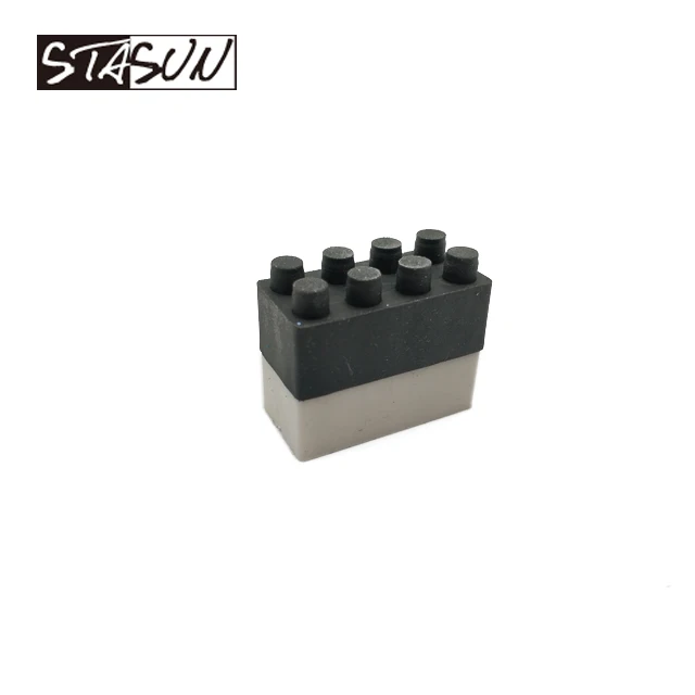 STASUN Novelty 3D Building Block brick Shaped rubber Erasers for kids