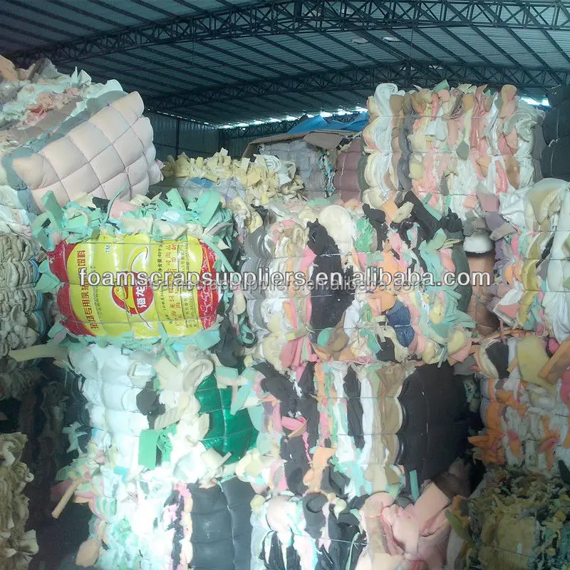 Sale PU sponge scrap foam / sponge foam scrap
