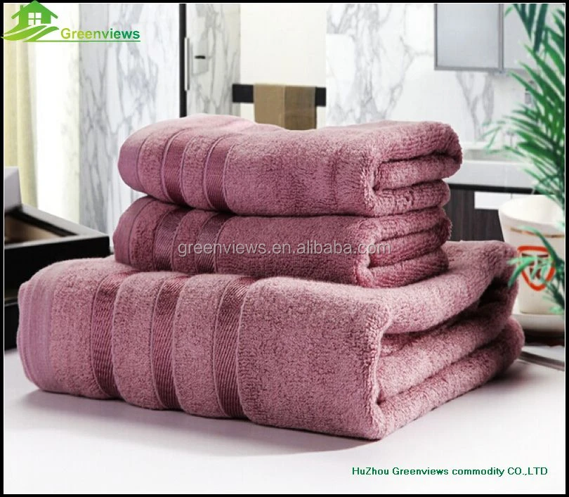 
Bamboo towel set organic bamboo towels with logo bamboo towels set 