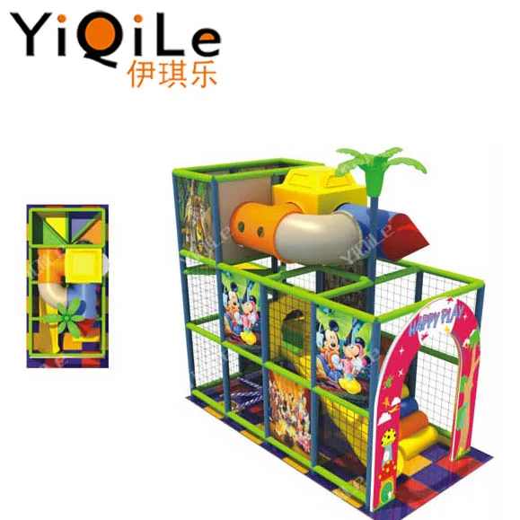 Mini soft play slide cheerful indoor treehouse playground great kids indoor tunnel playground