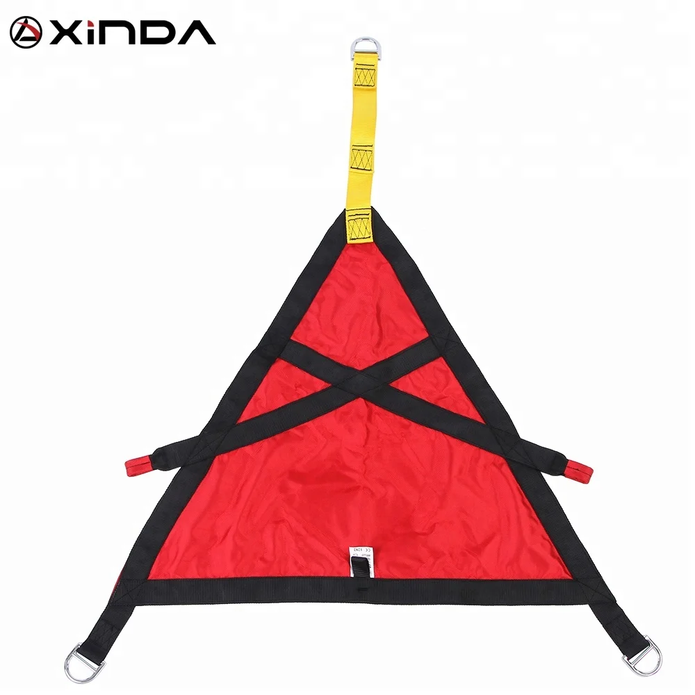 XINDA high quality rescue triangle with shoulder straps tri-harness safety harness for fall protection