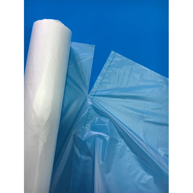 
HDPE plastic recycled bin liner fruit packing food bag in supper market 