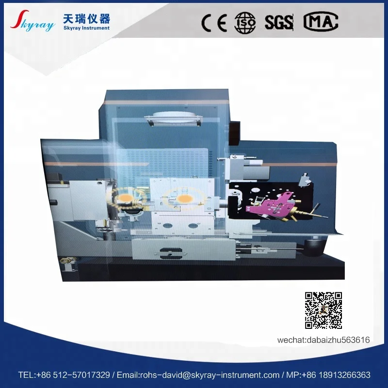 
icp-ms chemical instruments for drinking water heavy metal testing 