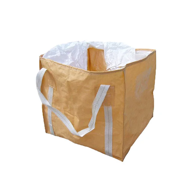 Waterproof pp woven big bag and bulk bag for construction sand packing