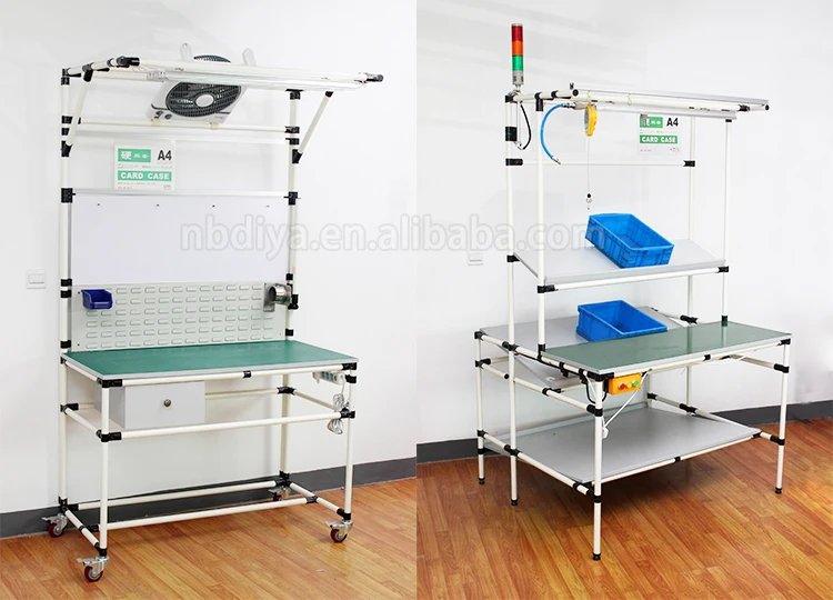 28mm tube connector  metal joint clamp connector Industria lean pipe rack system for roller placon