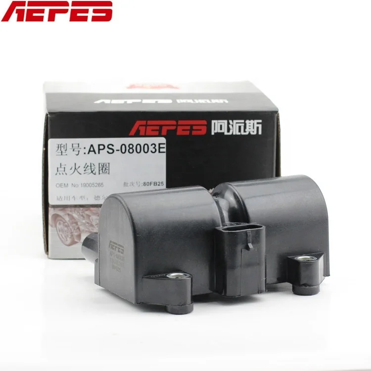 APS-08003 OEM wholesale ignition coil  96253555 19005265 for Chevrolet Daewoo Suzuki