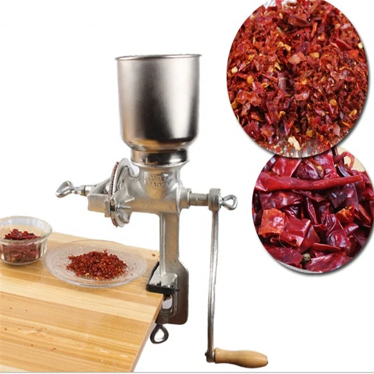 Home used manual grain mill hand corn grinding machine  for hot sale