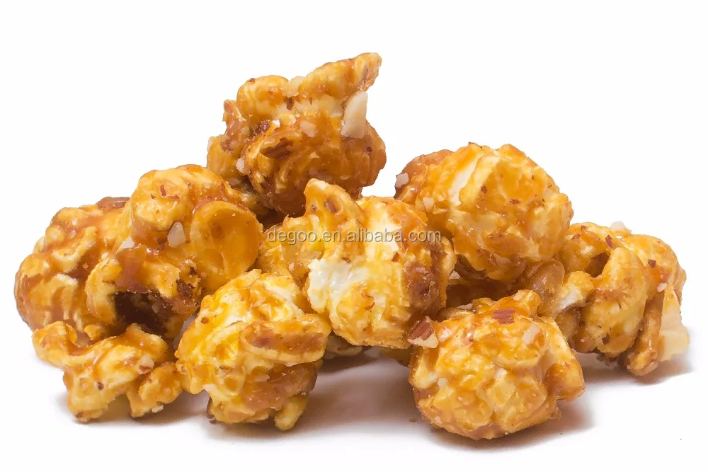 Made in China Large scale making machine of popcorn/Factory industrial caramel popcorn production line