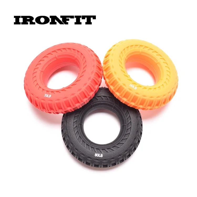 Silicone Rubber Hand Grip Ring/Hand Grip Strengthener/3PCS Grip Rings Set 60LB 70LB 80LB