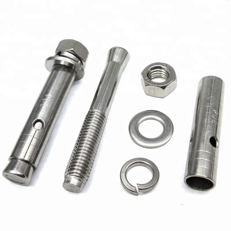AISI304 (A2-70) A2-80 SS Rock Concrete A2 Expansion Anchor Bolt