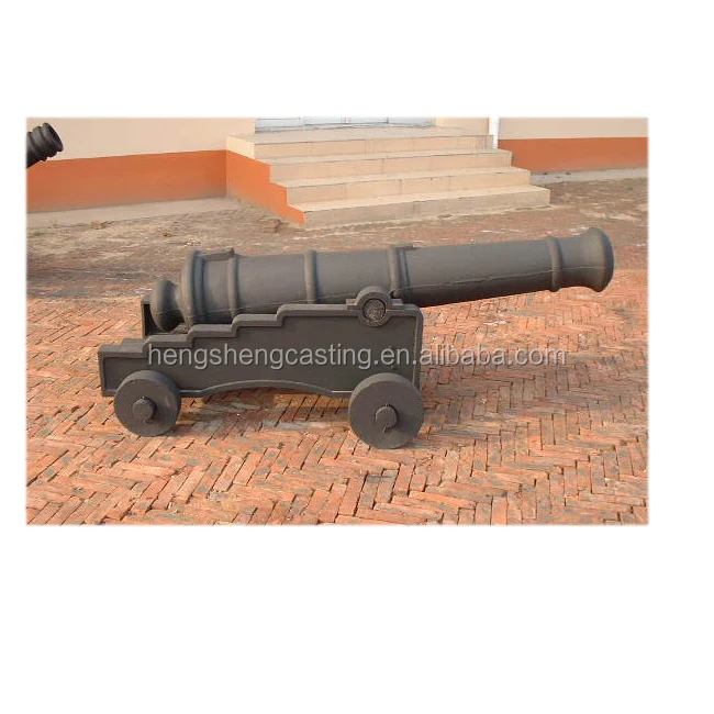 Наружная Декоративная чугунная пушка