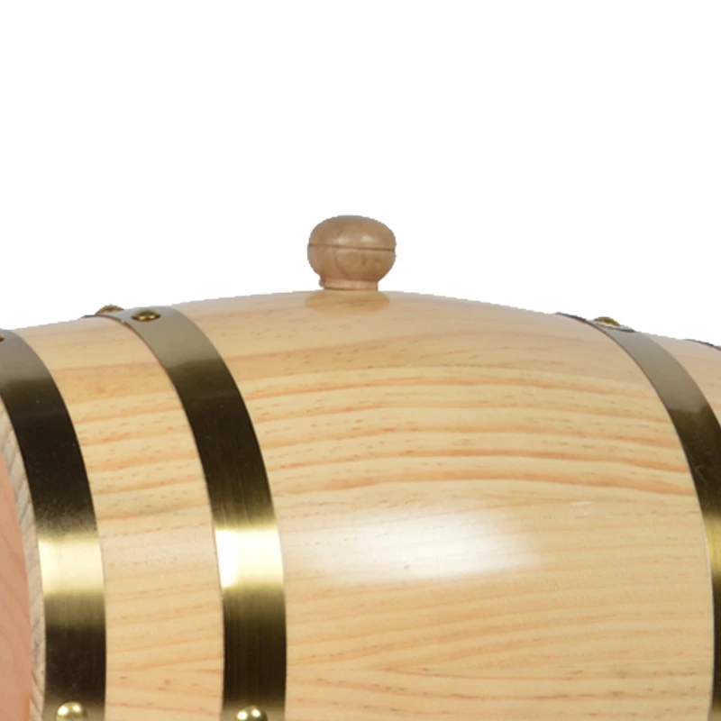 
New 2020 trending products 5l natural Oak Beer Barrel Small Wooden Wine Barrel with tap 