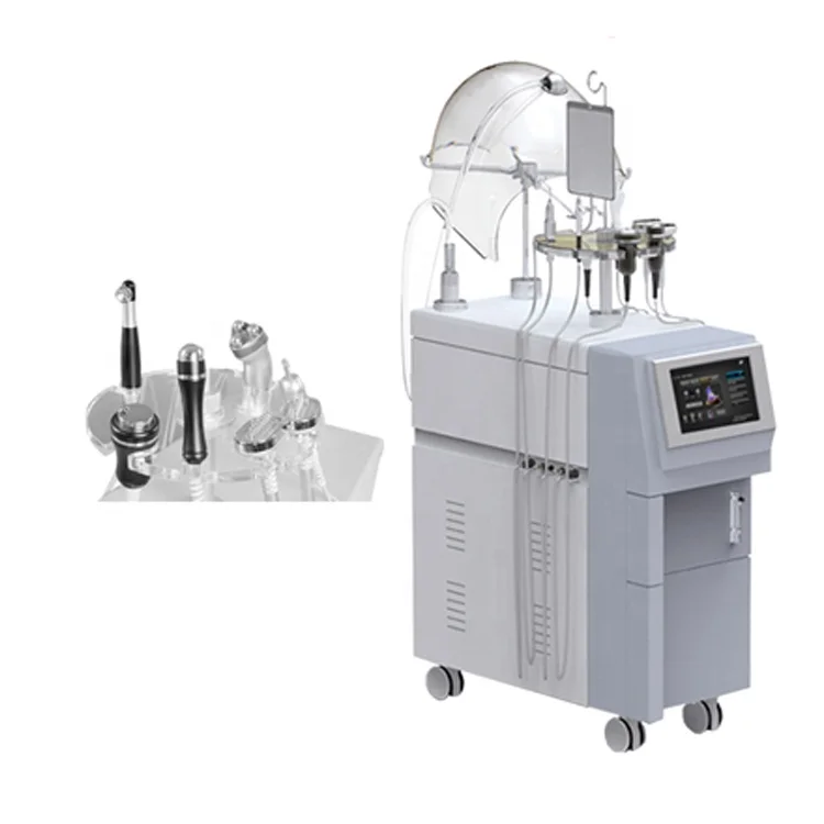 9 in 1 Multifunction Facial Microcurrent Oxygen Hydra Water Facial Machines Beauty Machine With Factory Price