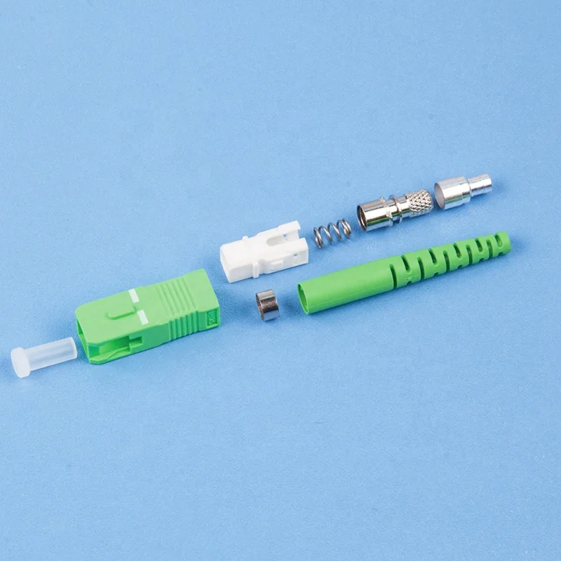 ftth accessory fiber connector parts duplex sc connector
