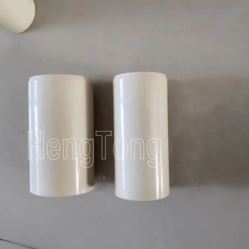 High quality polished Corundum tube/bushing, Alumina ceramic bushing