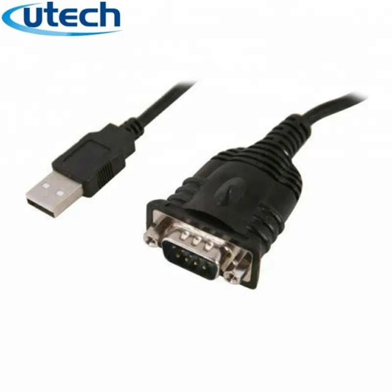 USB to DB9 RS232 Serial Converter 9 Pin Adapter cable for Linux Windows Mac OS