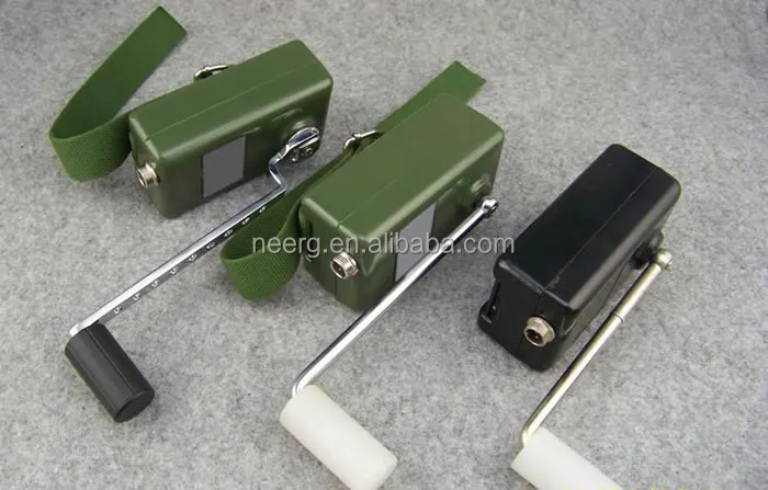 Double Handles Hand Cranking Power Generator with AC Output 220v and 110v optional