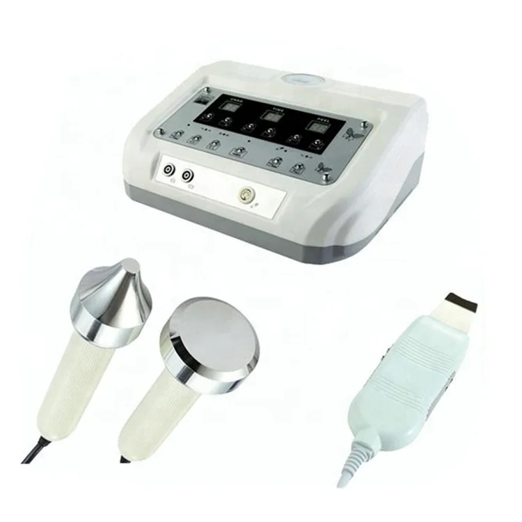 
Portable 2 In 1 Ultrasonic Skin Scrubber for Face Care 