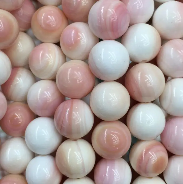 10mm natural round queen shell pearl beads