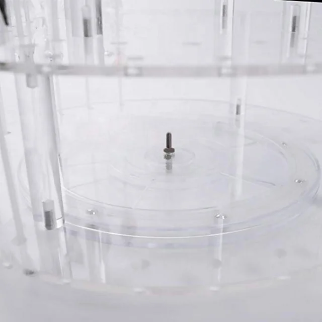 Round Acrylic Cakepop Display with Rotating Base