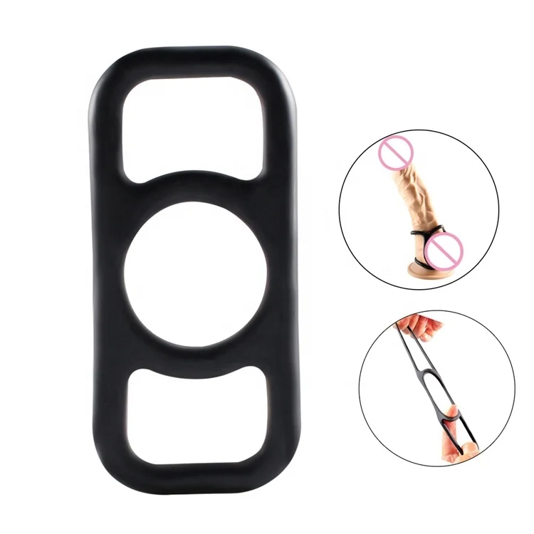 
Waterproof Sex Toy Silicone Free Samples Lock Delay Penis Cock Ring 