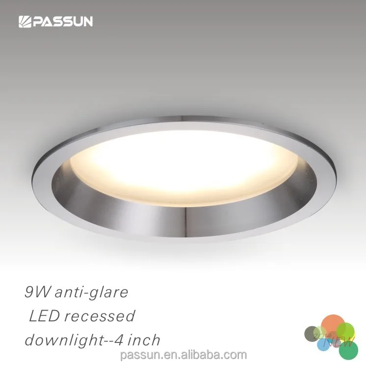 
modern office lighting fixture 9w led recessed downlight 