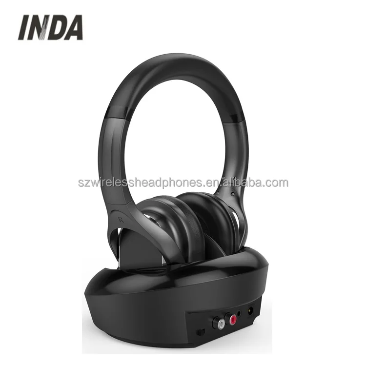 915/863/433/600 MHz Rechargeable Wireless UHF RF TV Headphones For all TVs, TV Listening Device