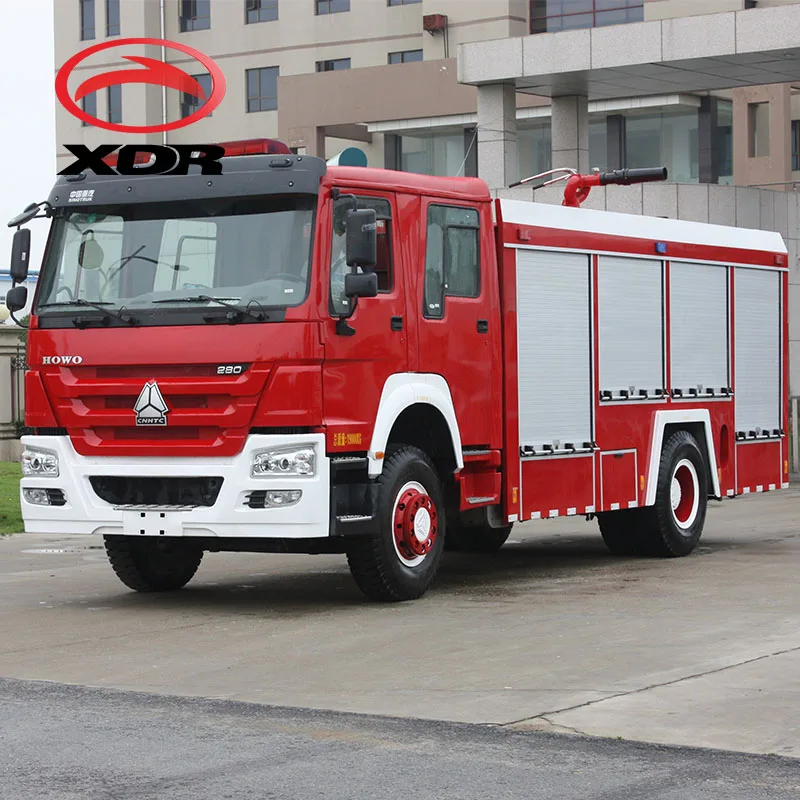 XDR 10ton Wholesale Cheap Howo emergence fire engine fire truck
