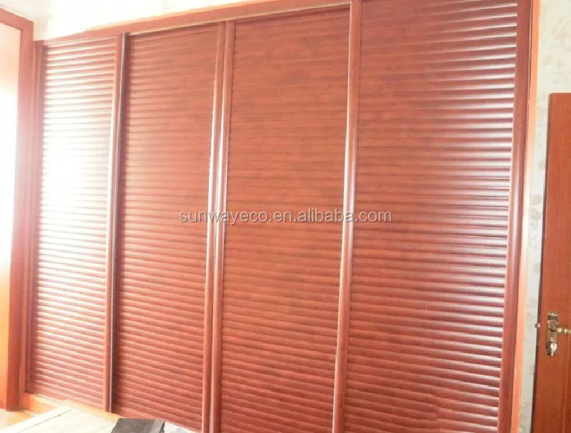 moth proof PVC plastic closet doors
