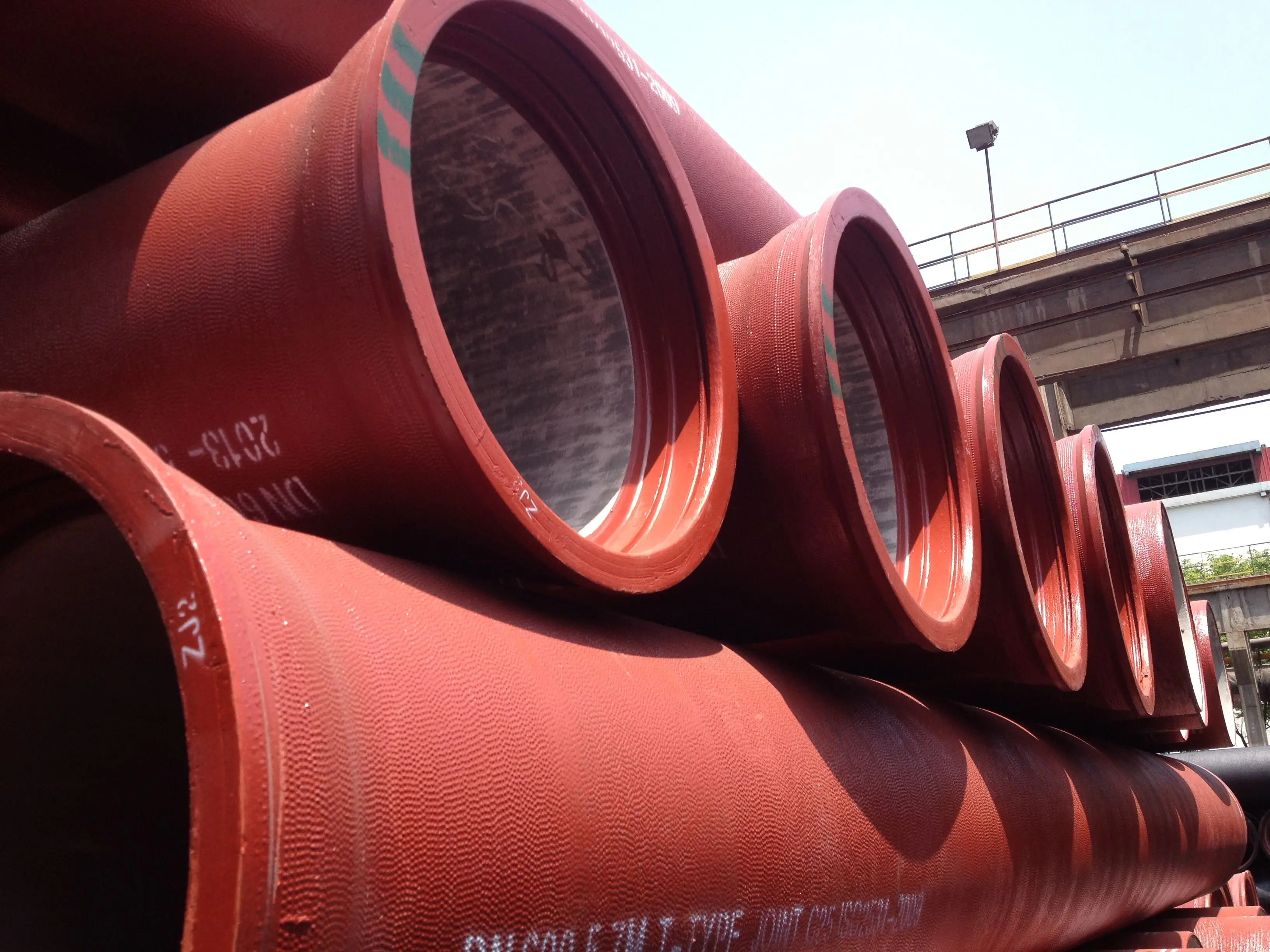 
ISO 2531, EN545 , EN598 ductile iron pipe k9/c25/c30/c40 pipe and fitting 