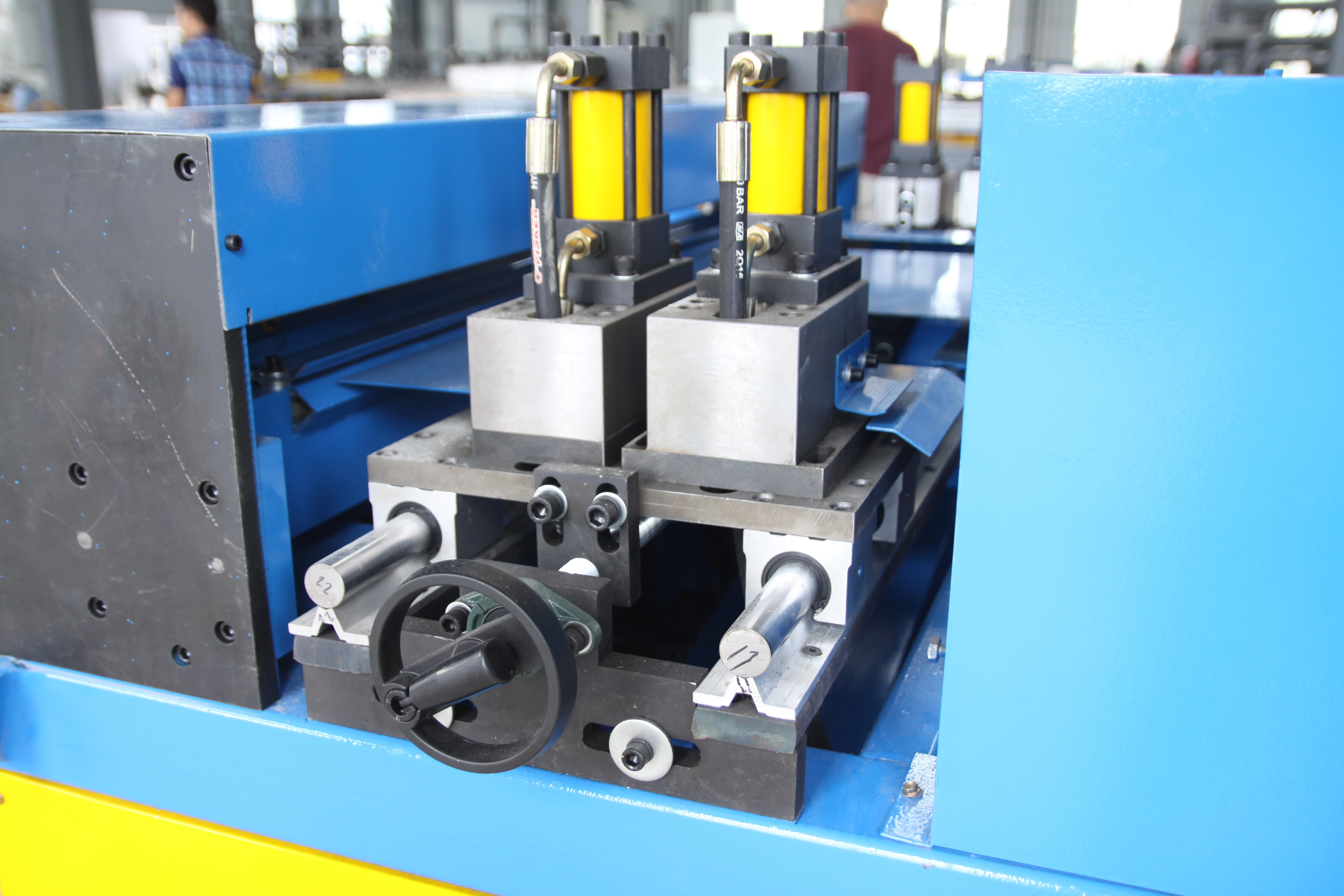 CE ISO  approved hvac square duct manufacture auto duct line 3 machine