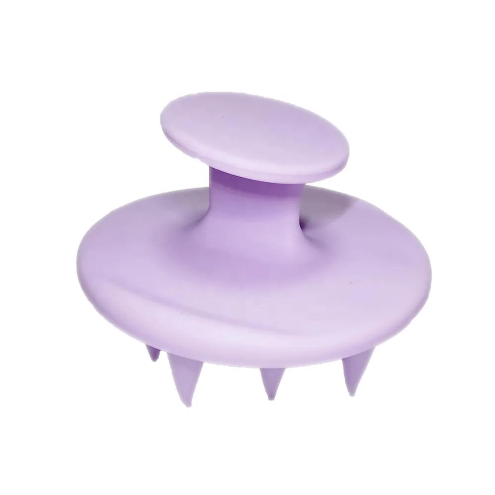 hot selle Head Scalp Massager Comb Silicone Baby Hair Shampoo Brush Wholesale Customized