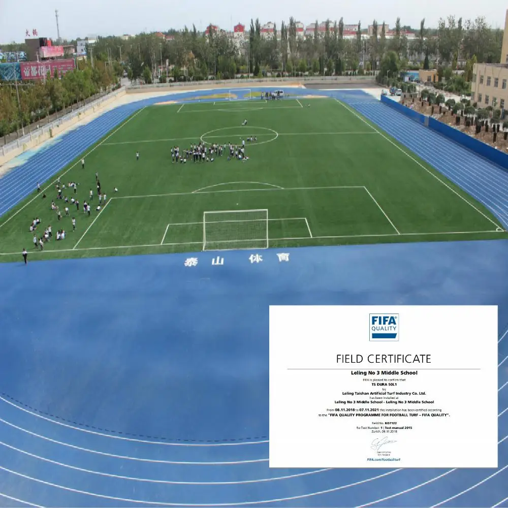 FIFA Approved Green Color Football Grass for Soccer Field