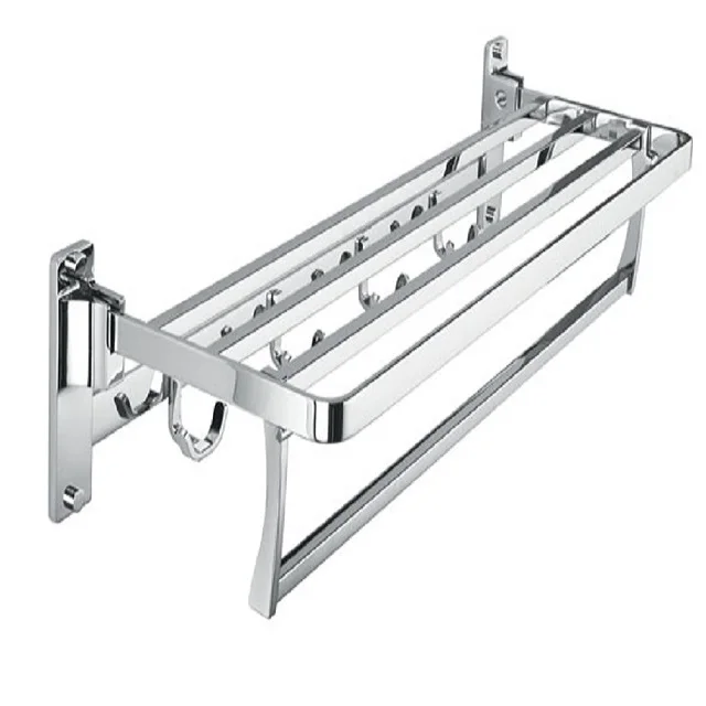 Вешалка для полотенец и Полка для полотенец из цинкового сплава и нержавеющей стали