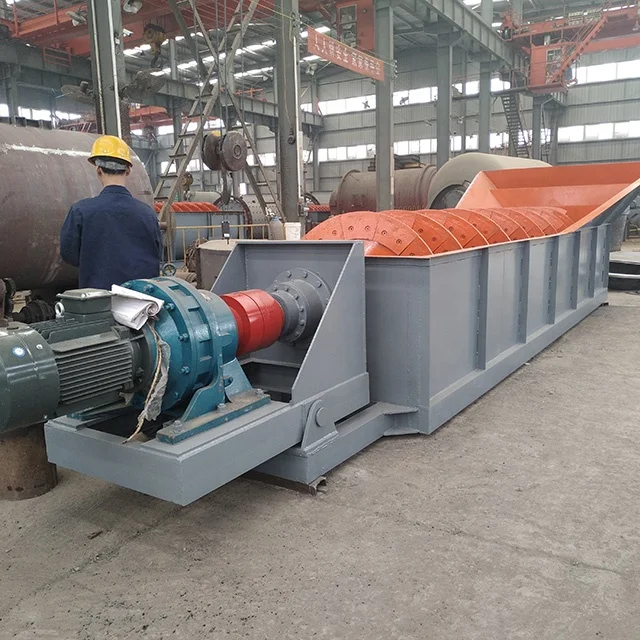 Sand washing plant used log spiral washer machine supplier