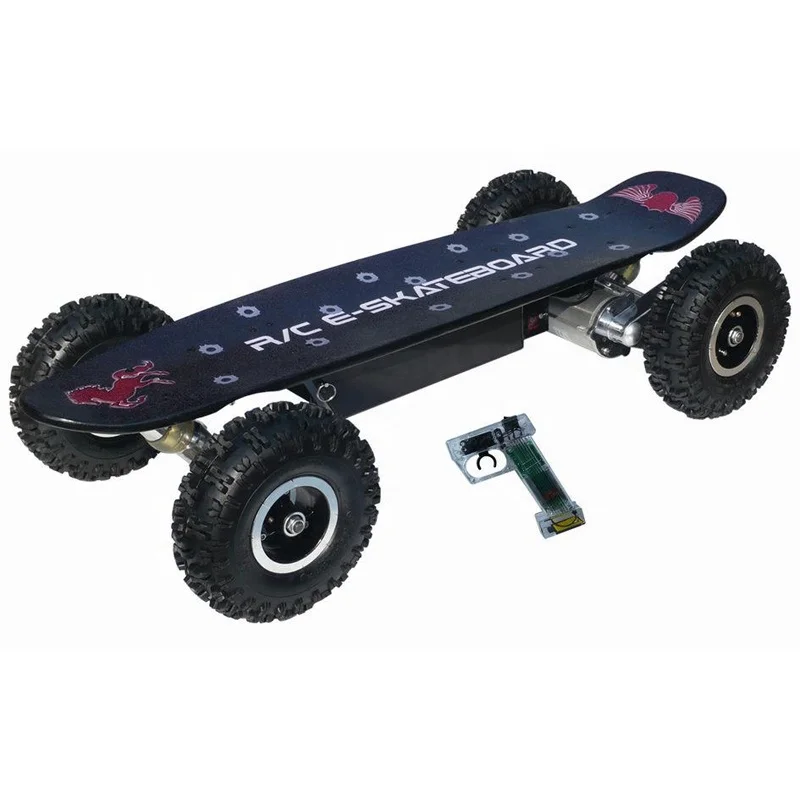 China manufacture 800w Electric Skateboard All Terrain Mountain Board off Road Skateboard