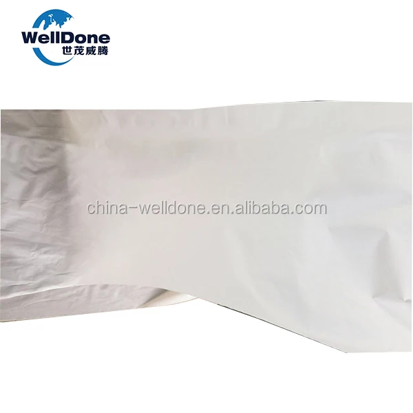 Hot selling diaper sanitary napkin  20-24gsm Non-breathable white backsheet pe film