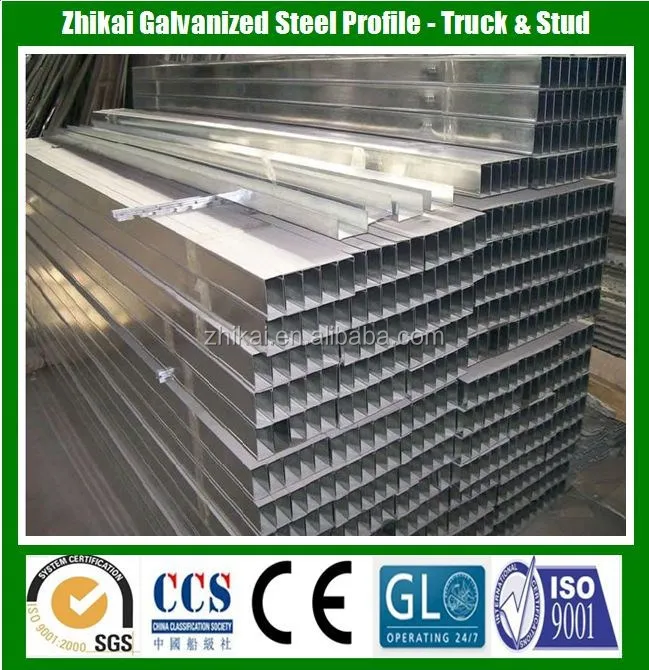 suspended false ceiling board metal frames T type, light steel ceiling grid for wall partition
