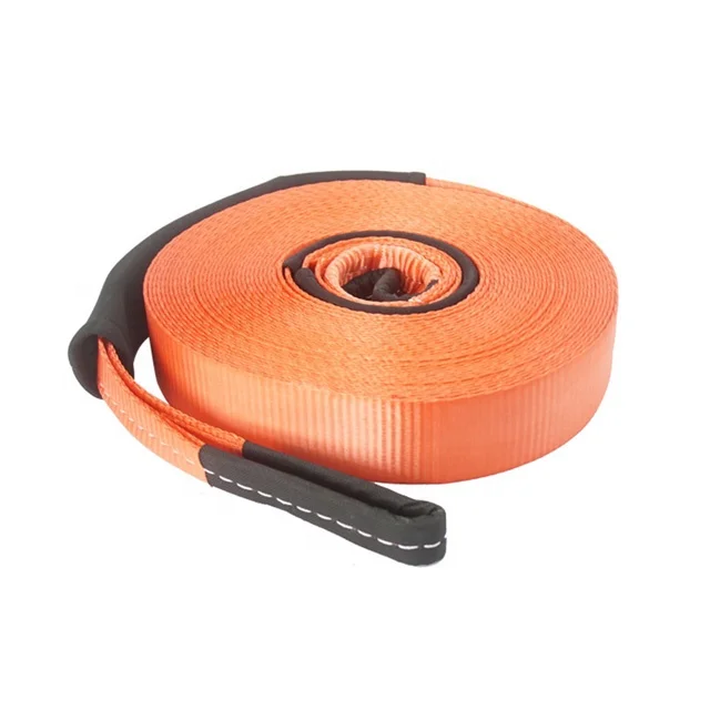 recovery strap CE Certified Polyester Auto Car Tow Snatch Strap for 4X4