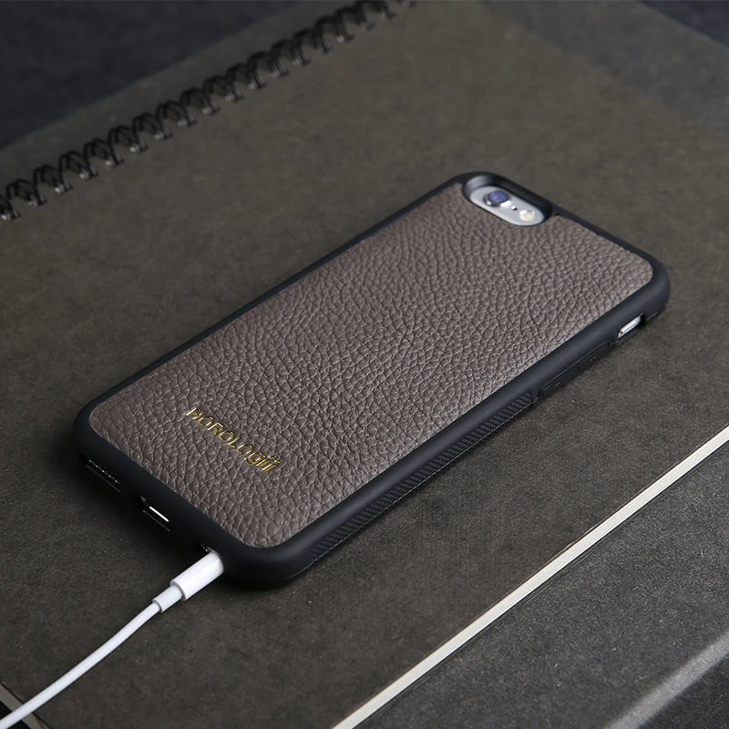 Full grain Calf skin from Germany Best quality mobile phone holder for iphone 7
