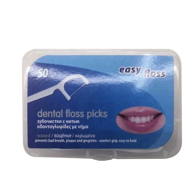
Dental Floss Unwaxed and Waxed Flossing toothpicks 