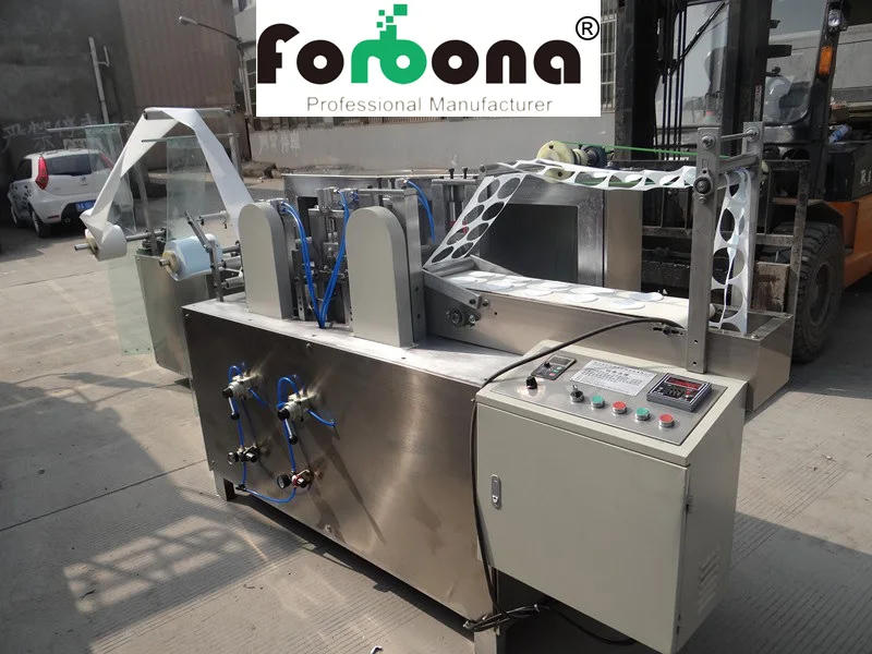 Female Face Eye Cosmetic Cleaning Round Cotton Pads Making Machine