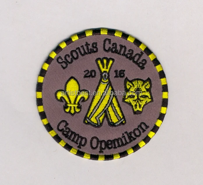 
Custom Made Scouts Pressure Sensitive Navy Sticker 