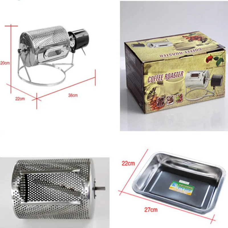 Industrial used coffee roasting equipment almond cocoa bean roaster