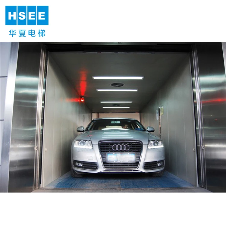 best price china commercial building parking elevator car weight lifting