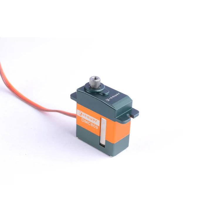 K-power DMC809 3.8kg Digital Servo for 450 Helicopter Micro robot mobile actuator