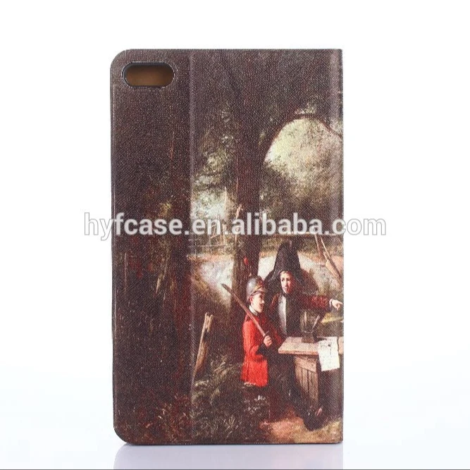 
Printed PU flip leather case pouch for Lenovo Tab3 7 TB3-730F 730M 