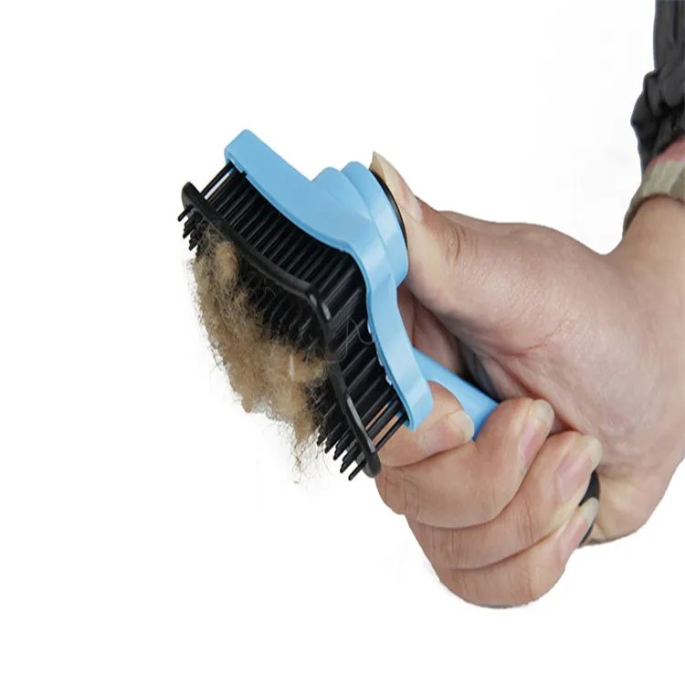 Self-Cleaning Dog Grooming Slicker Brush Best Shedding Tools for Grooming Cat Dog Long & Thick Hair